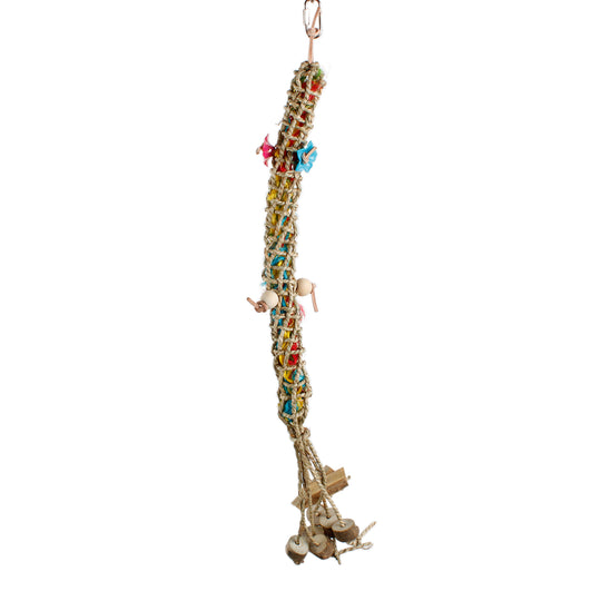 Aria Wicker Wiggle Worm - Chew Bird Toy #2316