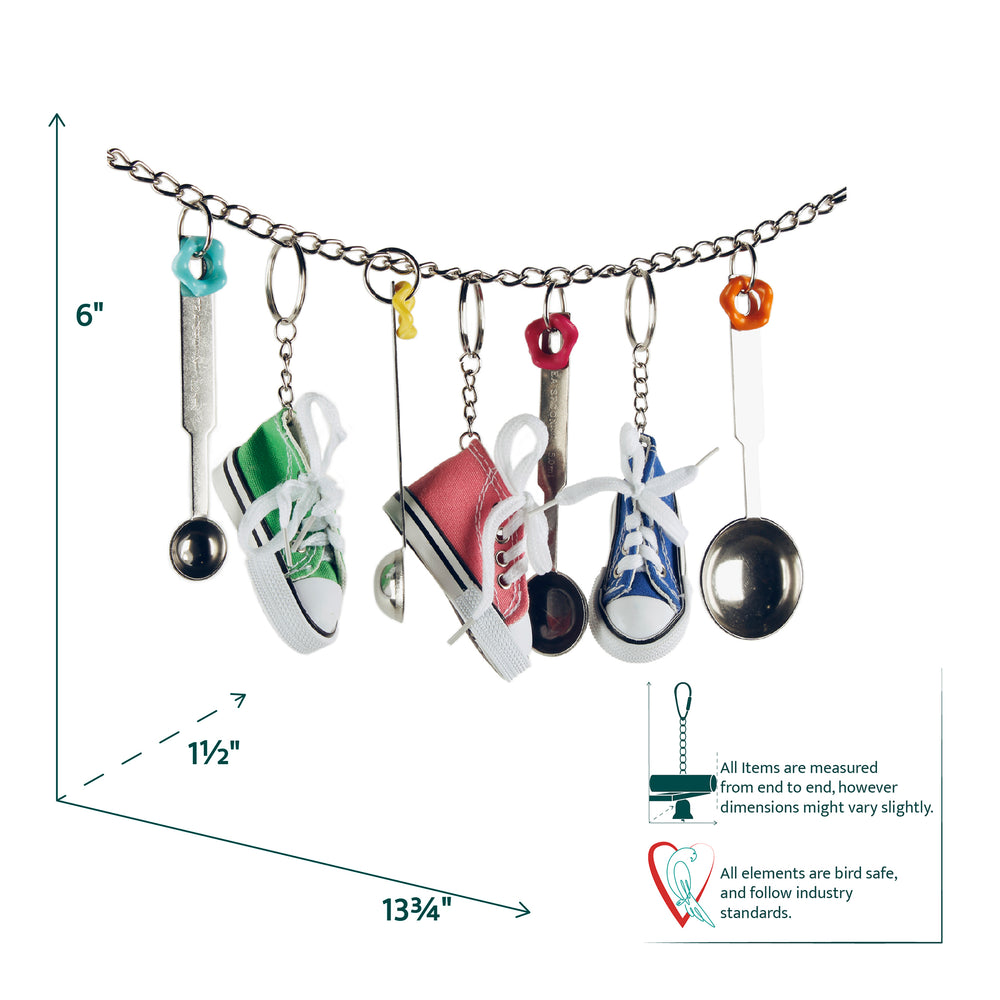Aria Measured Steps - Chew & Foraging Bird Toy #2318