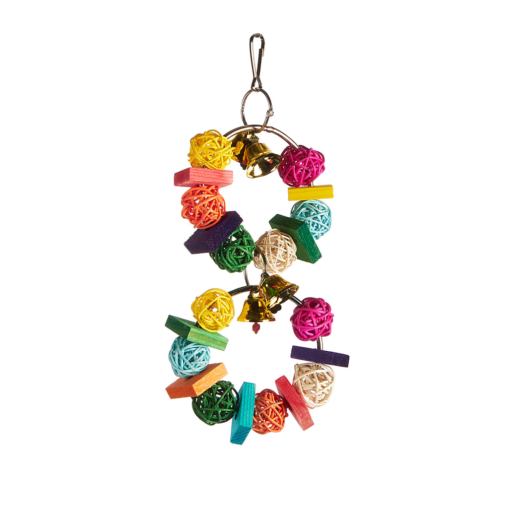 Aria Crazy Eight - Chew Bird Toy #2345 – Parrot Stars
