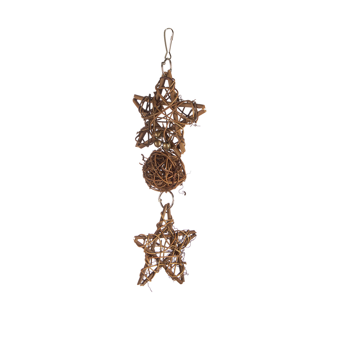 Aria Star Puffs - Natural Foraging Bird Toy #2356