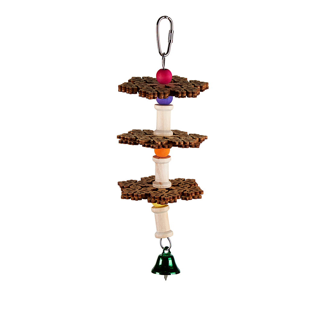 Aria Tres Snowflakes - Chew Bird Toy #2367