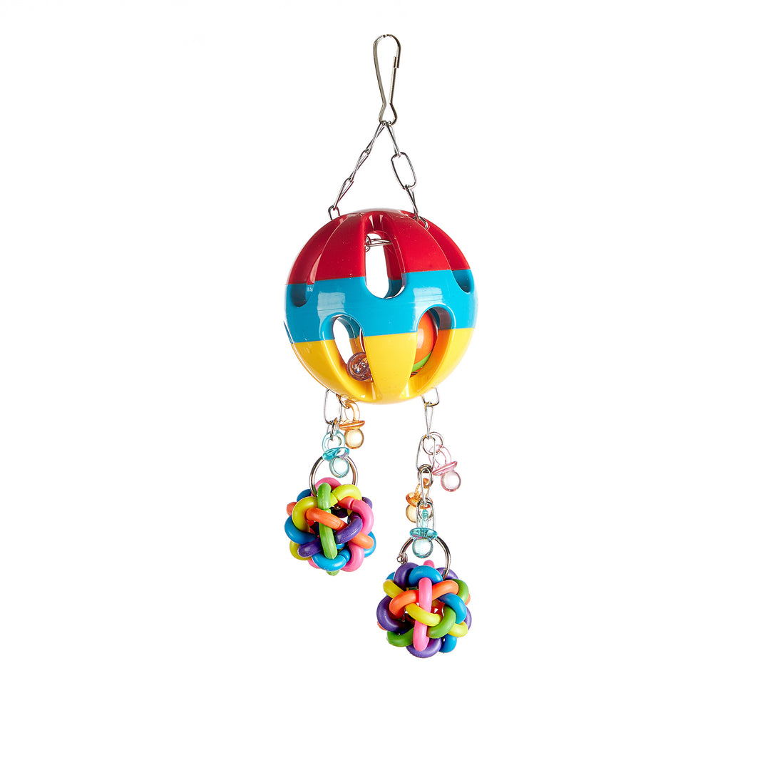 Aria Bouncy Ball Baby - Motion & Chew Bird Toy #2405