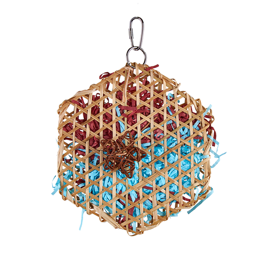 Aria Hexie Waffle Pouch - Chew & Foraging Bird Toy #2415