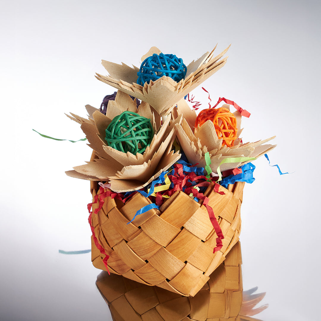 Aria Wooden Roses - Chew & Foraging Bird Toy #2426