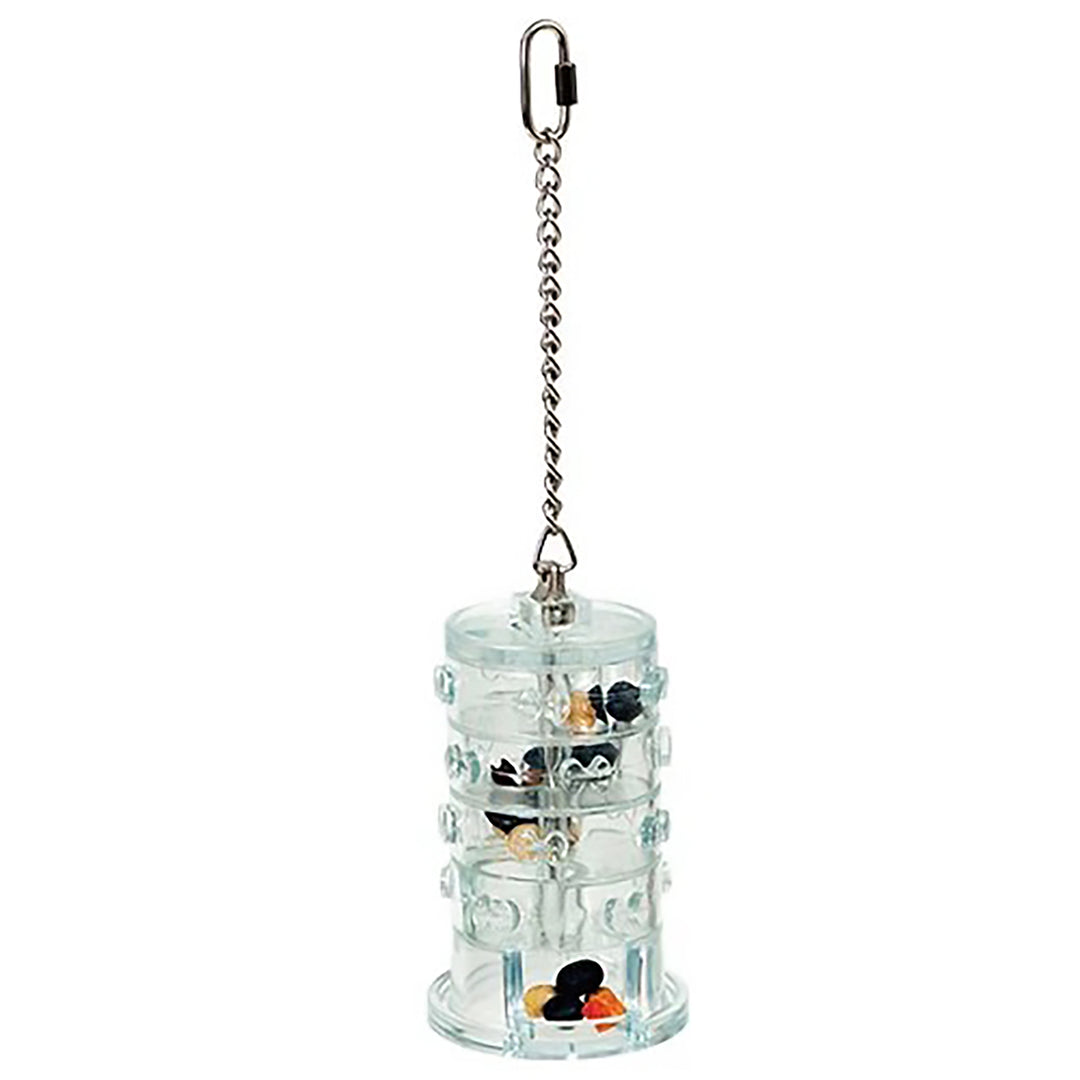 Caitec ForageWise Rings of Fortune - Interactive Puzzle Foraging Bird Toy