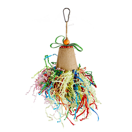 Aria Krinkle Me Pastel - Chew Bird Toy #2430