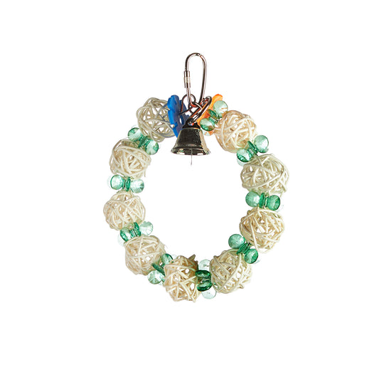 Aria Vanilla Munch Ring - Chew Bird Toy #2481