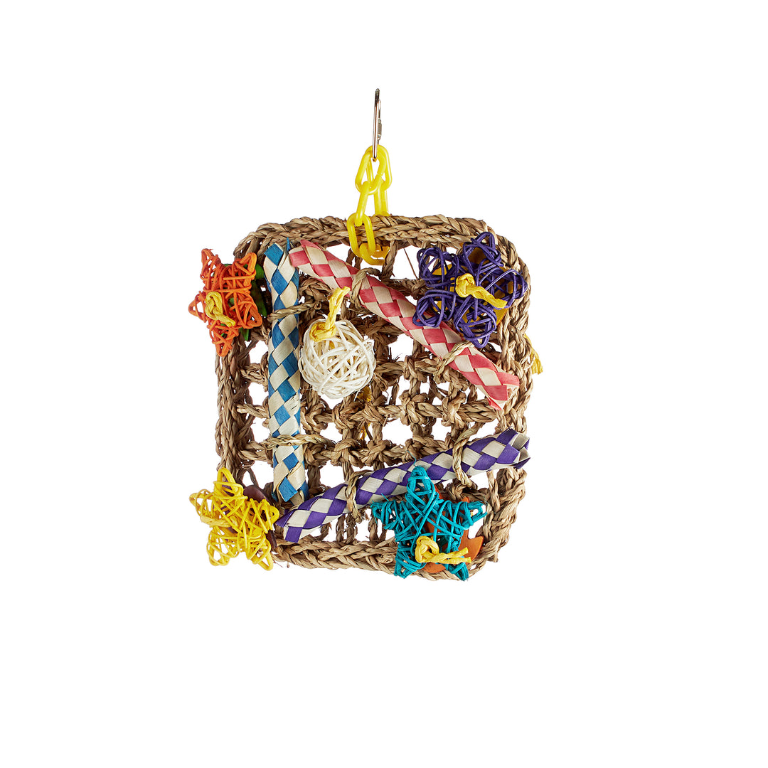 Aria Stars and Strips Mat - Chew & Foraging Bird Toy #2484