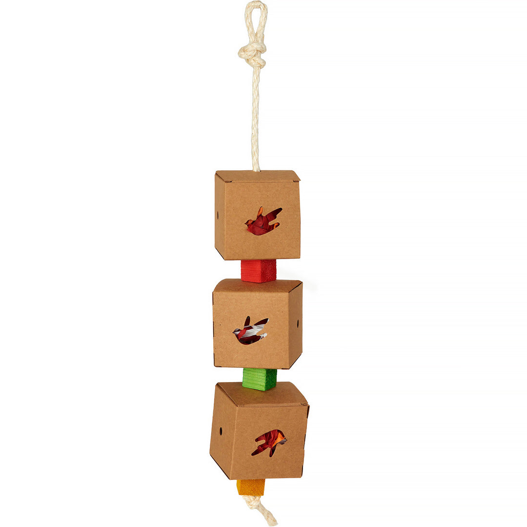 Caitec Nature's Instinct Forage Boxes of Fun - Chew & Foraging Bird Toy