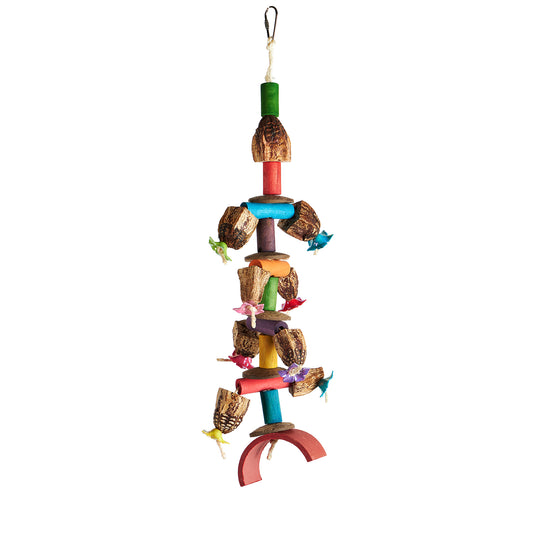 Aria Mahogany Arms - Large Chew Bird Toy #2505
