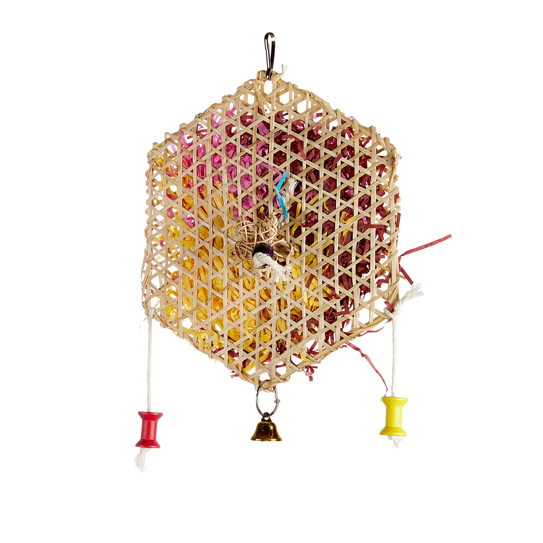 Aria Waffle Pocket - Chew & Foraging Bird Toy #2534