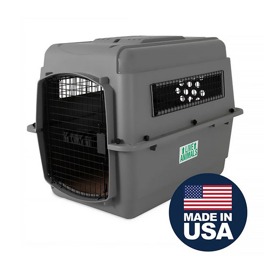 Petmate Sky Kennel Medium - 32" x 23" - IATA Compliant Hard-Sided Bird Travel Carrier