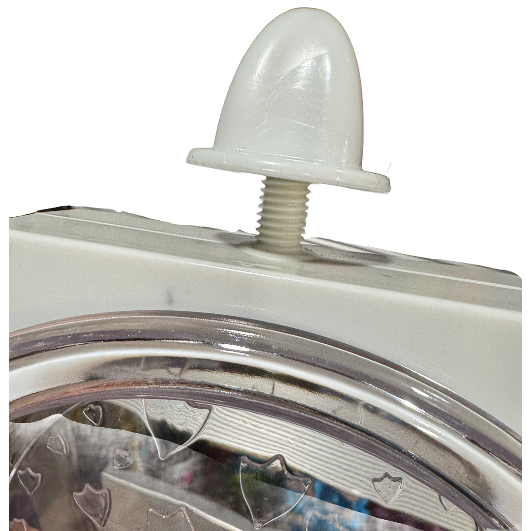 Caitec Featherland Paradise Cage Mount Shallow Bird Bath Small - Bird Cage Bathing Dish for Small Parrots