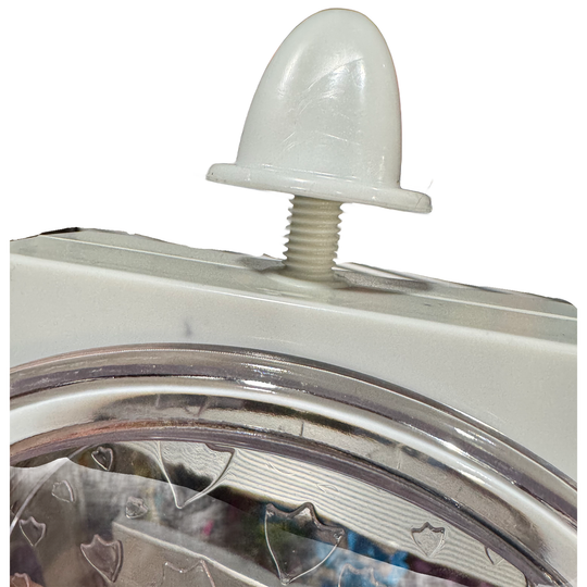 Caitec Featherland Paradise Cage Mount Shallow Bird Bath Small - Bird Cage Bathing Dish for Small Parrots