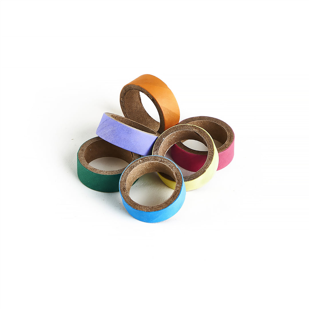 Aria Cardboard Ring Bitty Bagels - 4 Pack - Foot & Chew Bird Toy
