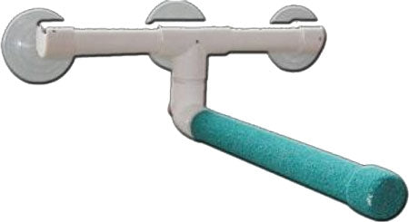 A&E Cage Company Happy Beaks Sand Covered Shower Perch Medium - Portable Pedicure Bird Perch #HB49294