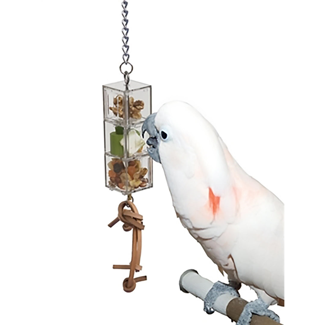 Caitec Creative Foraging Systems Three Pull Out Drawers - Puzzle Treat Dispenser Bird Toy