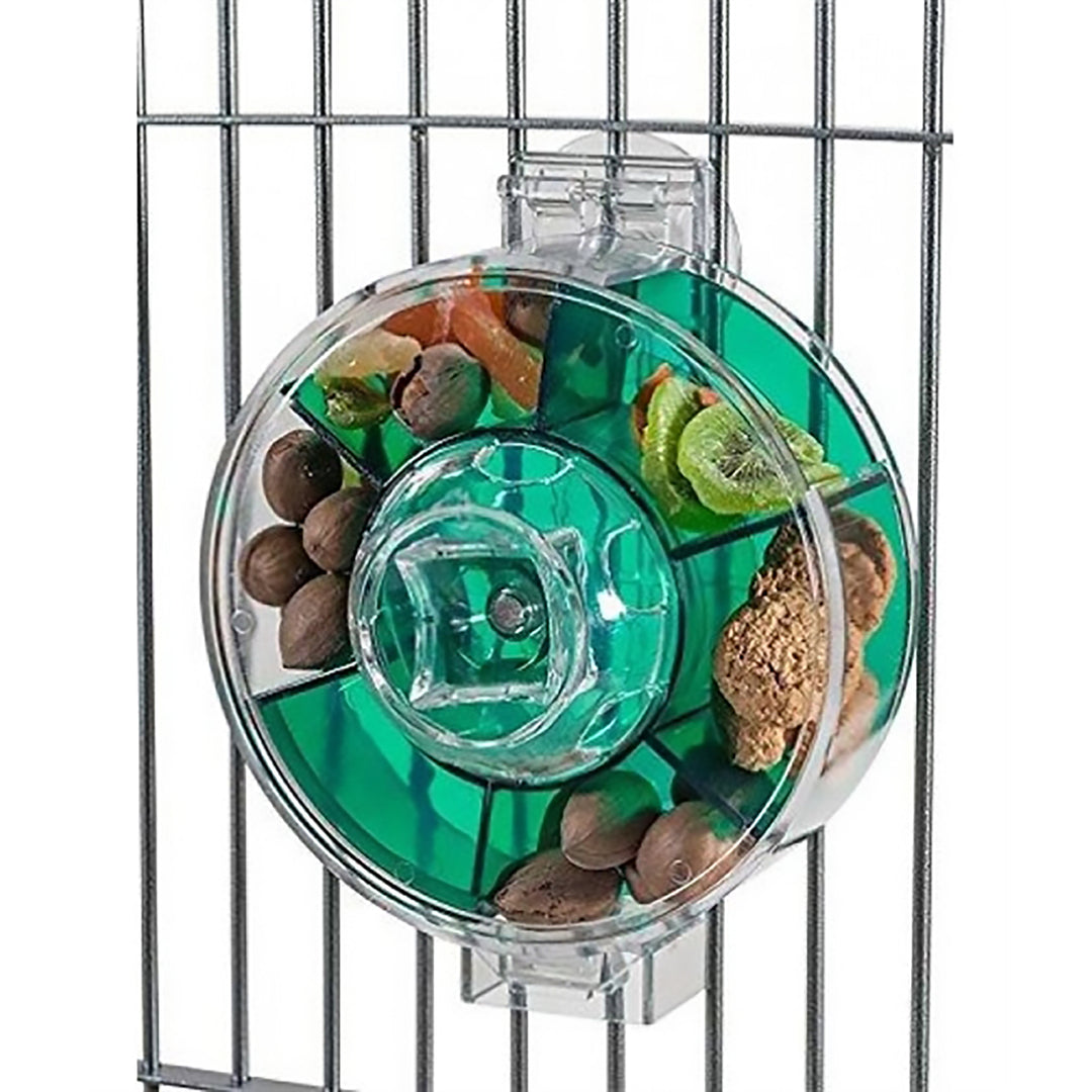 Caitec Creative Foraging Systems Generation II Foraging Wheel Giant - Puzzle Treat Dispenser Bird Toy