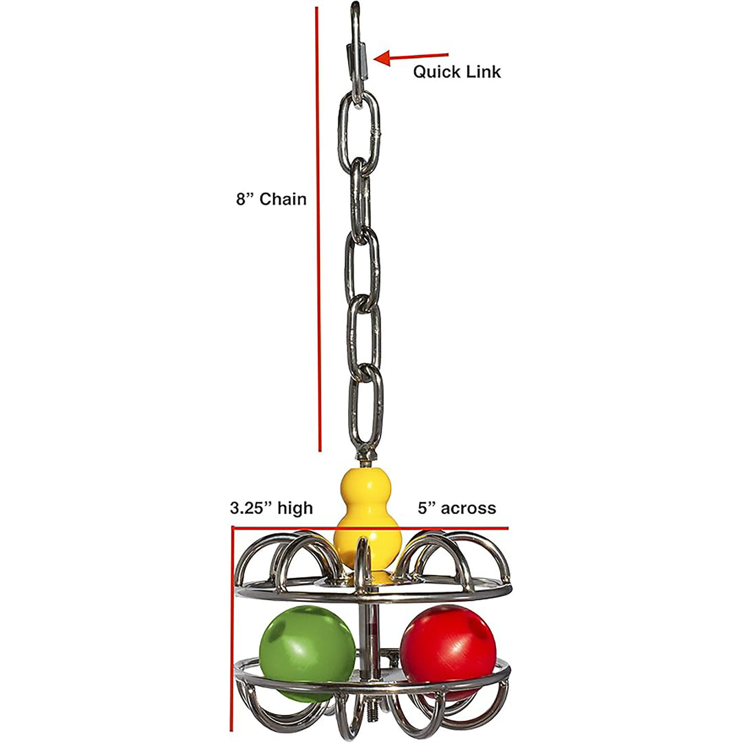 Busy Bird Impossi-Ball Foraging Bird Toy - Treat Dispenser