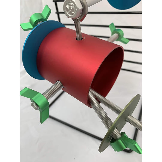 Busy Bird Busy Barrel Foraging Bird Toy - Interactive Treat Dispenser