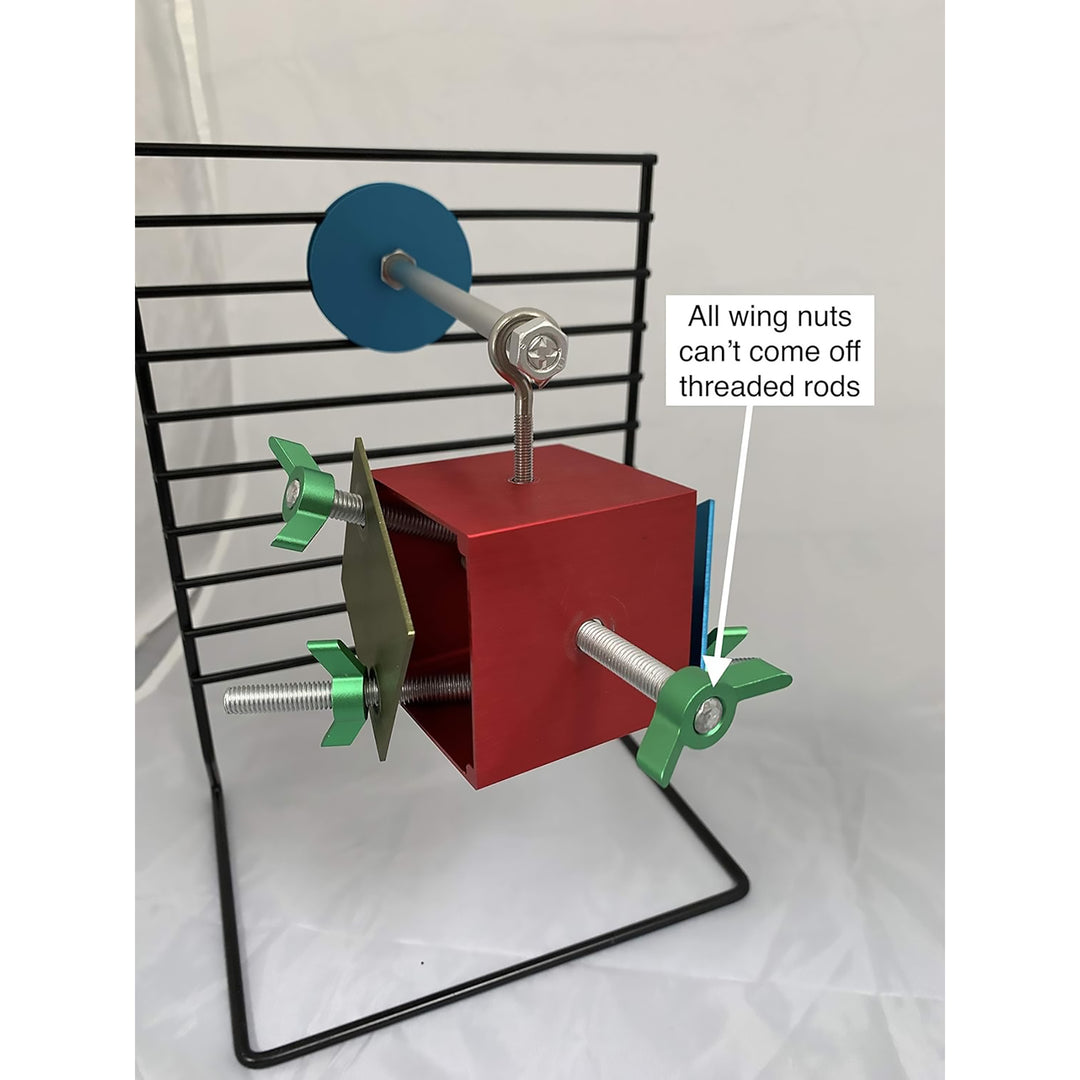 Busy Bird Busy Box Foraging Bird Toy - Interactive Treat Dispenser