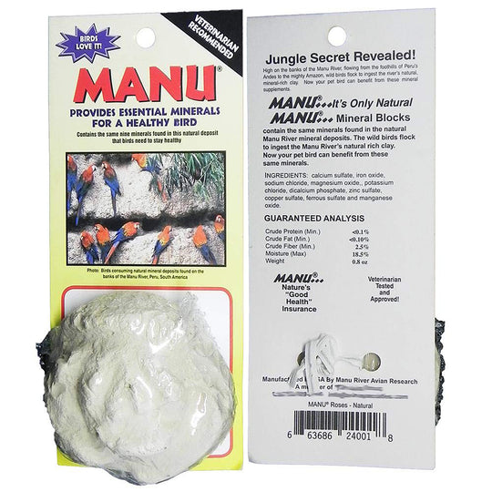 MANU Natural Mineral Clay Block - Small