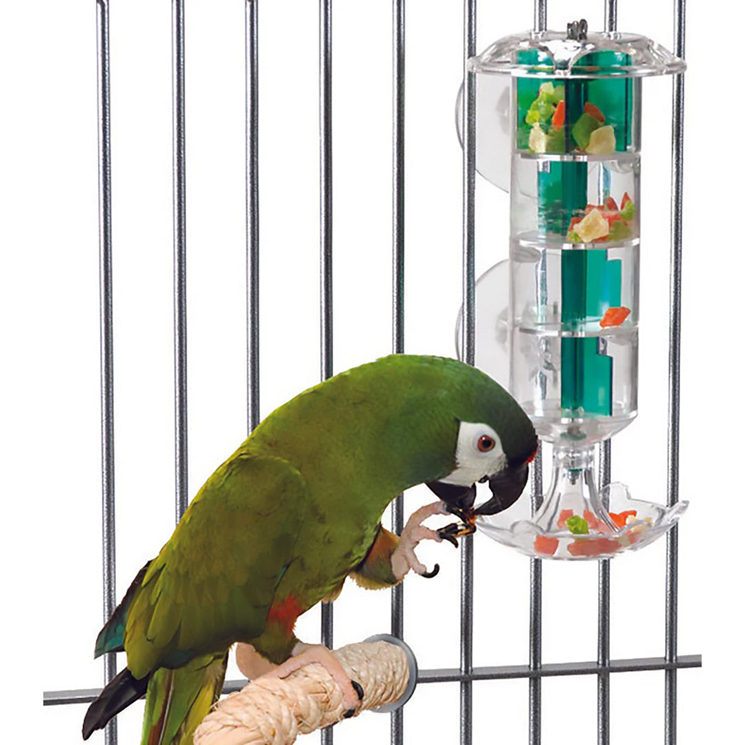 Caitec Creative Foraging Systems Windmill - Interactive Puzzle Treat Dispenser Bird Toy