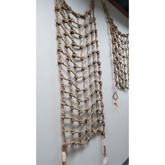 A&E Cage Company Aronico Canopy Medium Long - 6' x 3' - Bird Climbing Net ARO003