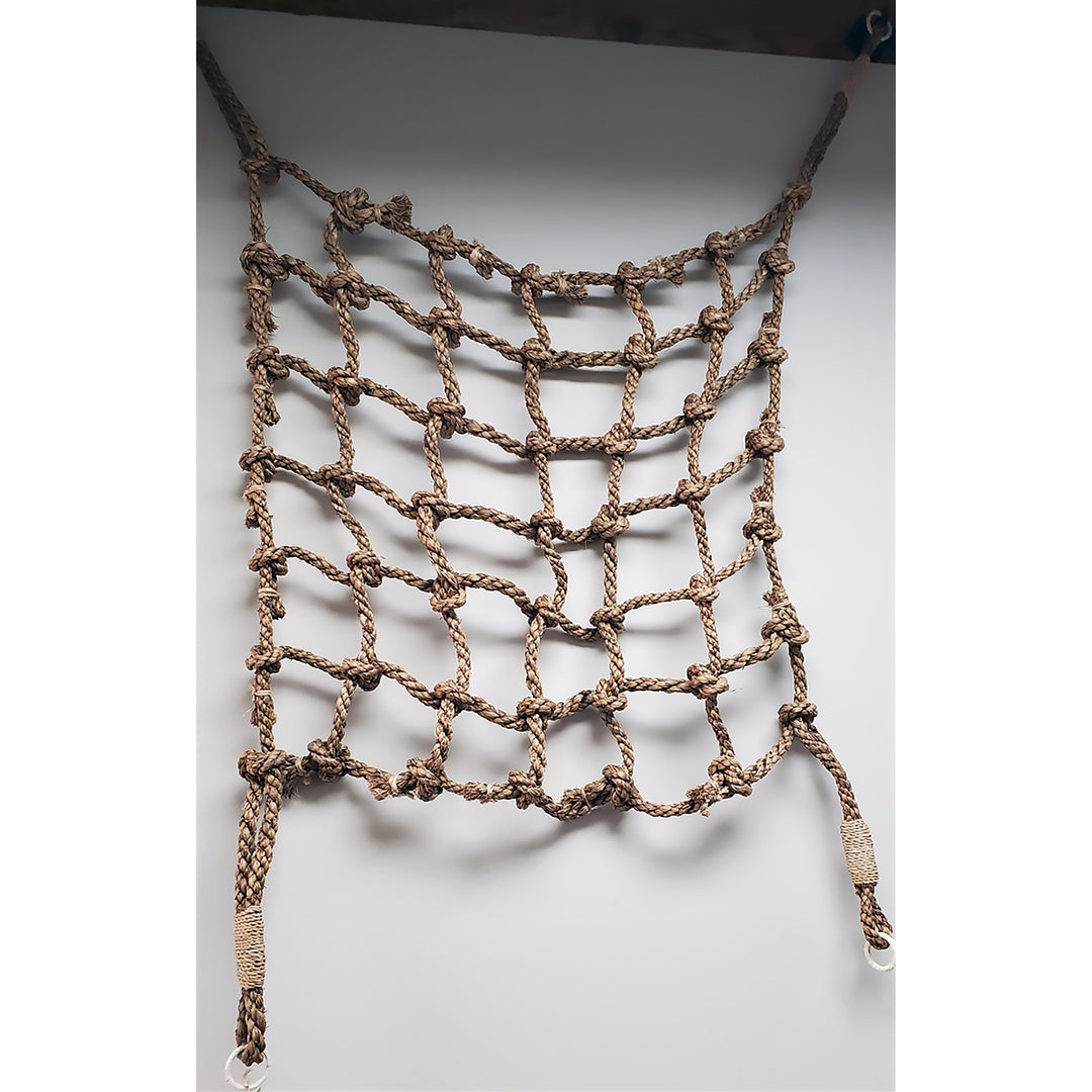 A&E Cage Company Aronico Canopy Medium Short - 3' x 3' - Bird Climbing Net ARO004