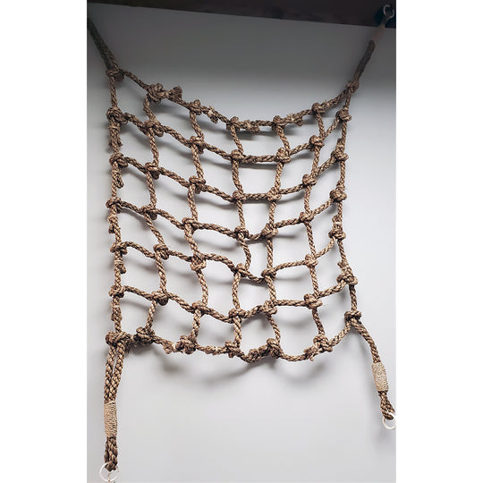A&E Cage Company Aronico Canopy Medium Short - 3' x 3' - Bird Climbing Net ARO004