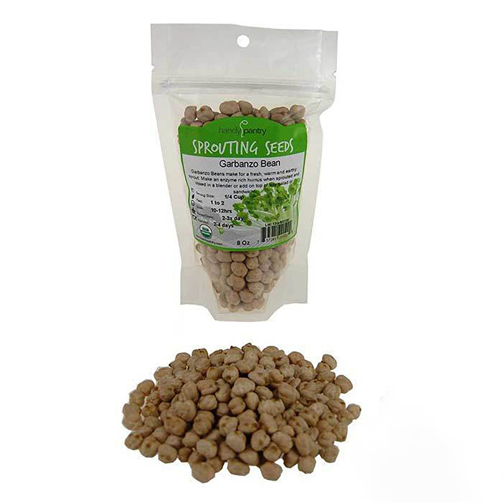 Handy Pantry Sprouting Seeds Garbanzo Bean Organic - 8oz