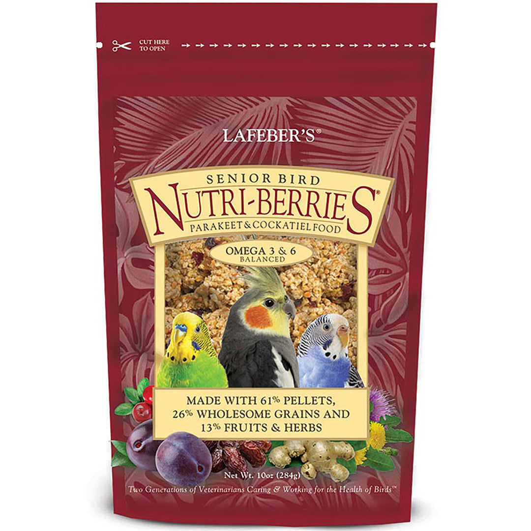 Lafeber's Senior Bird Nutri-Berries Parakeets & Cockatiels - 10oz
