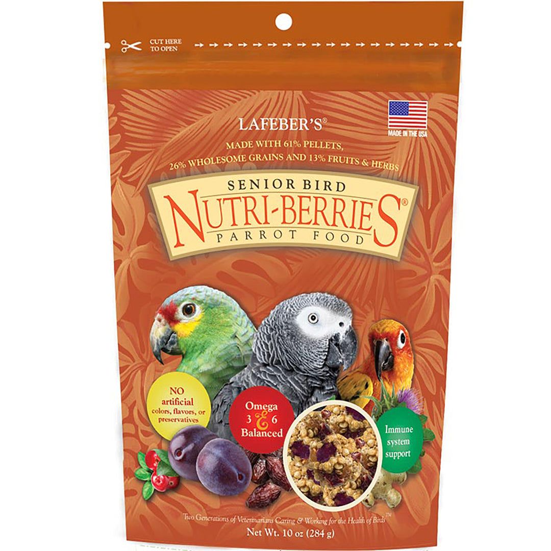 Lafeber's Senior Bird Nutri-Berries for Parrots - 10oz
