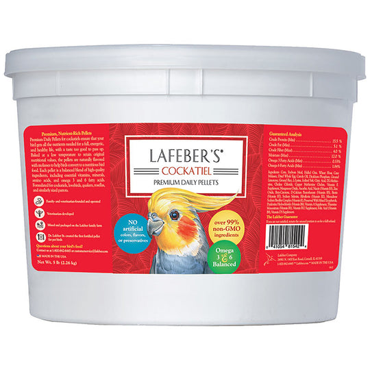 Lafeber's Cockatiel Premium Daily Pellets - 5lb
