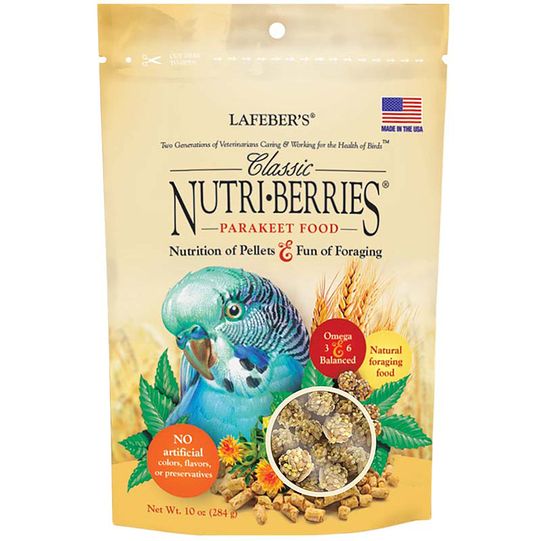 Lafeber's Classic Nutri-Berries for Parakeets - 10oz