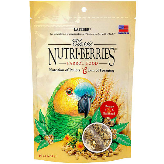 Lafeber's Classic Nutri-Berries for Parrots - 10oz
