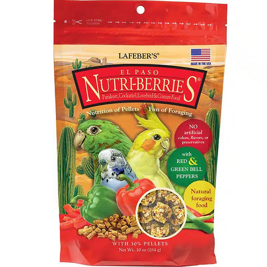 Lafeber's El Paso Nutri-Berries for Small Birds - 10oz