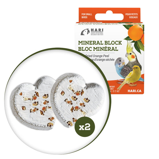 HARI Mineral Block with Orange Peel - 1.2oz