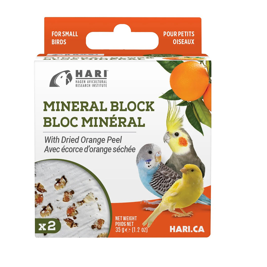 HARI Mineral Block with Orange Peel - 1.2oz