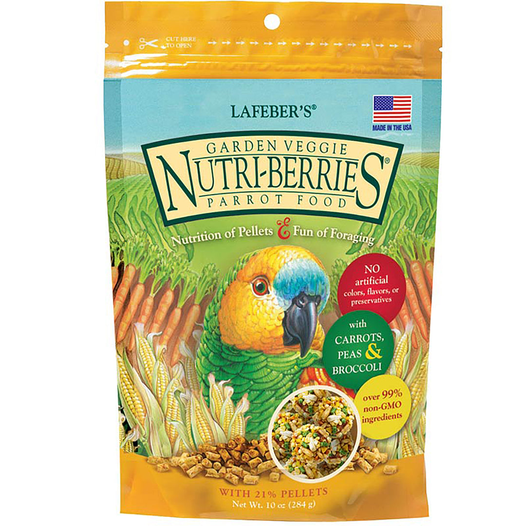 Lafeber's Garden Veggie Nutri-Berries for Parrots - 10oz