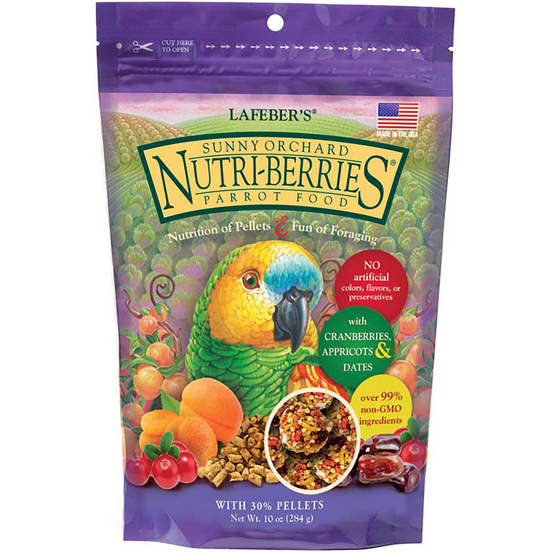 Lafeber's Sunny Orchard Nutri-Berries for Parrots - 10oz