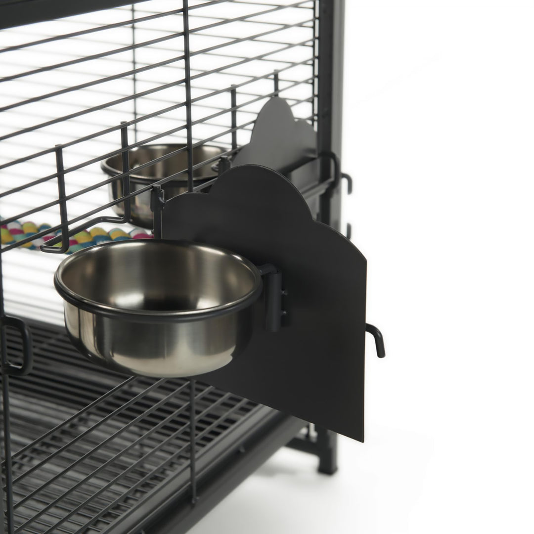 Prevue Pet Products Travel Carrier - Bird Carrier Cage with Perch & Cups #1307
