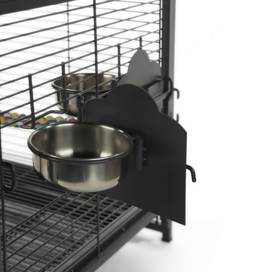 Prevue Pet Products Travel Carrier - Bird Carrier Cage with Perch & Cups #1307