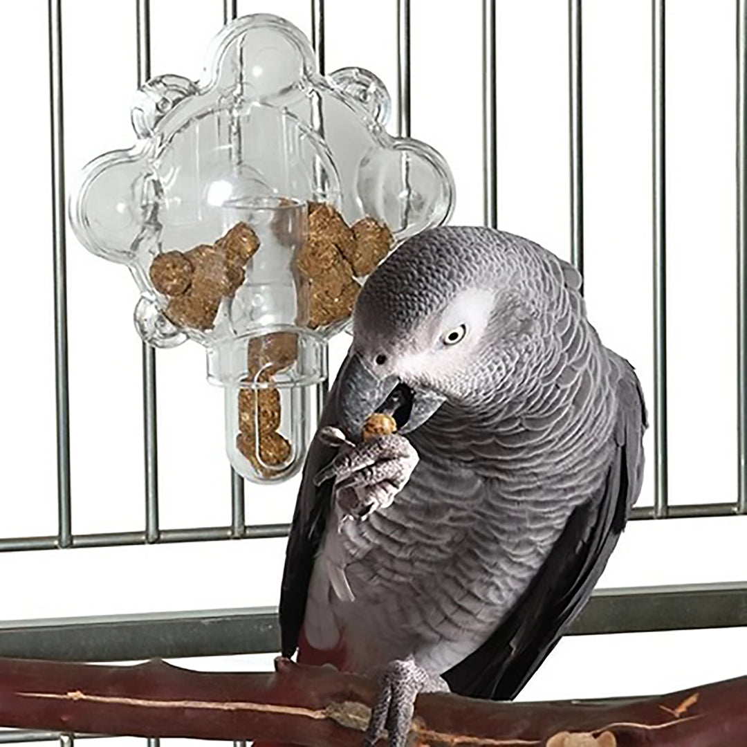 Caitec Creative Foraging Systems Food Tumbler - Puzzle Treat Dispenser Bird Toy