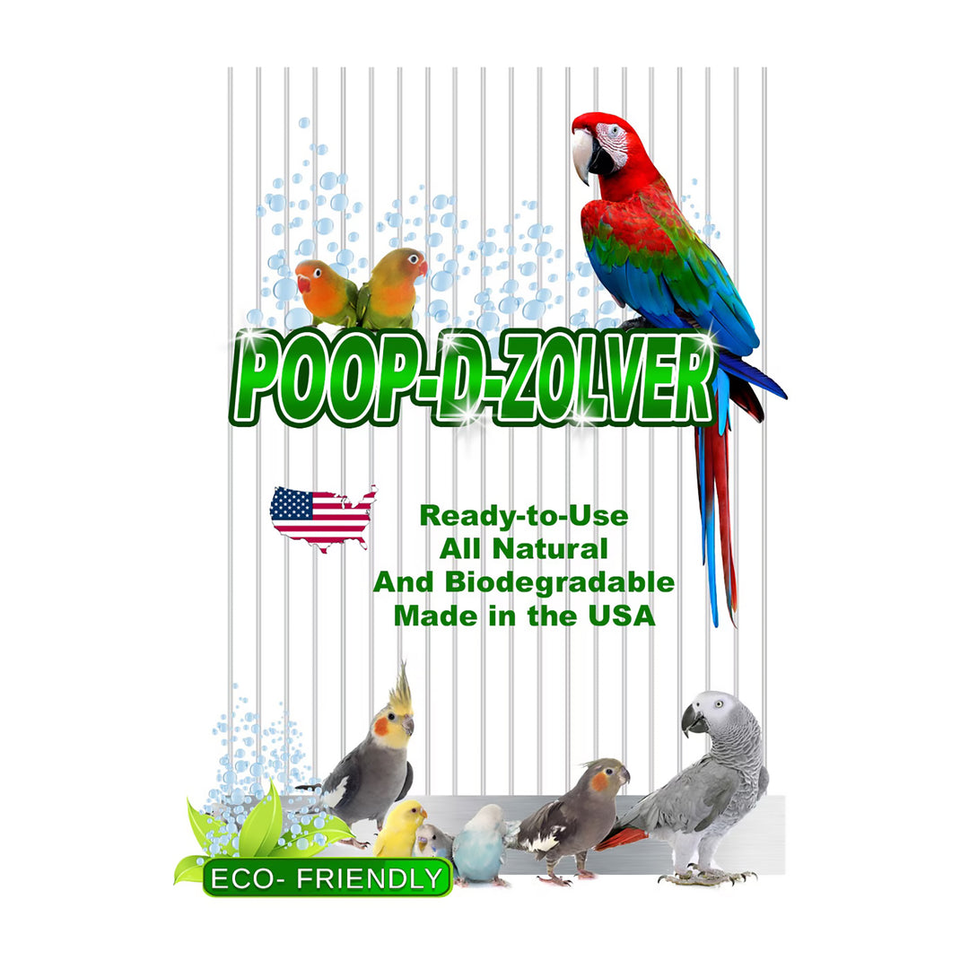 A&E Cage Company Poop-D-Zolver - Enzymatic Cleanser - Gallon / 128oz