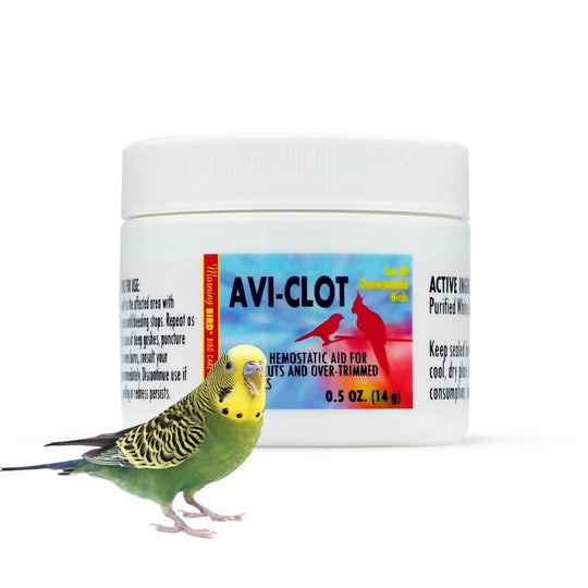 Morning Bird Products AVI-CLOT - Topical Hemostatic Aid Powder - 0.5oz