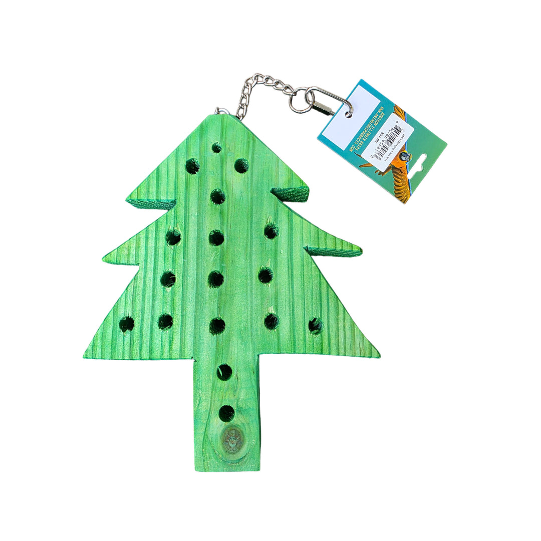 Aria Foraging X-Mas Tree - Bird Chew & Foraging Toy #JAC-97