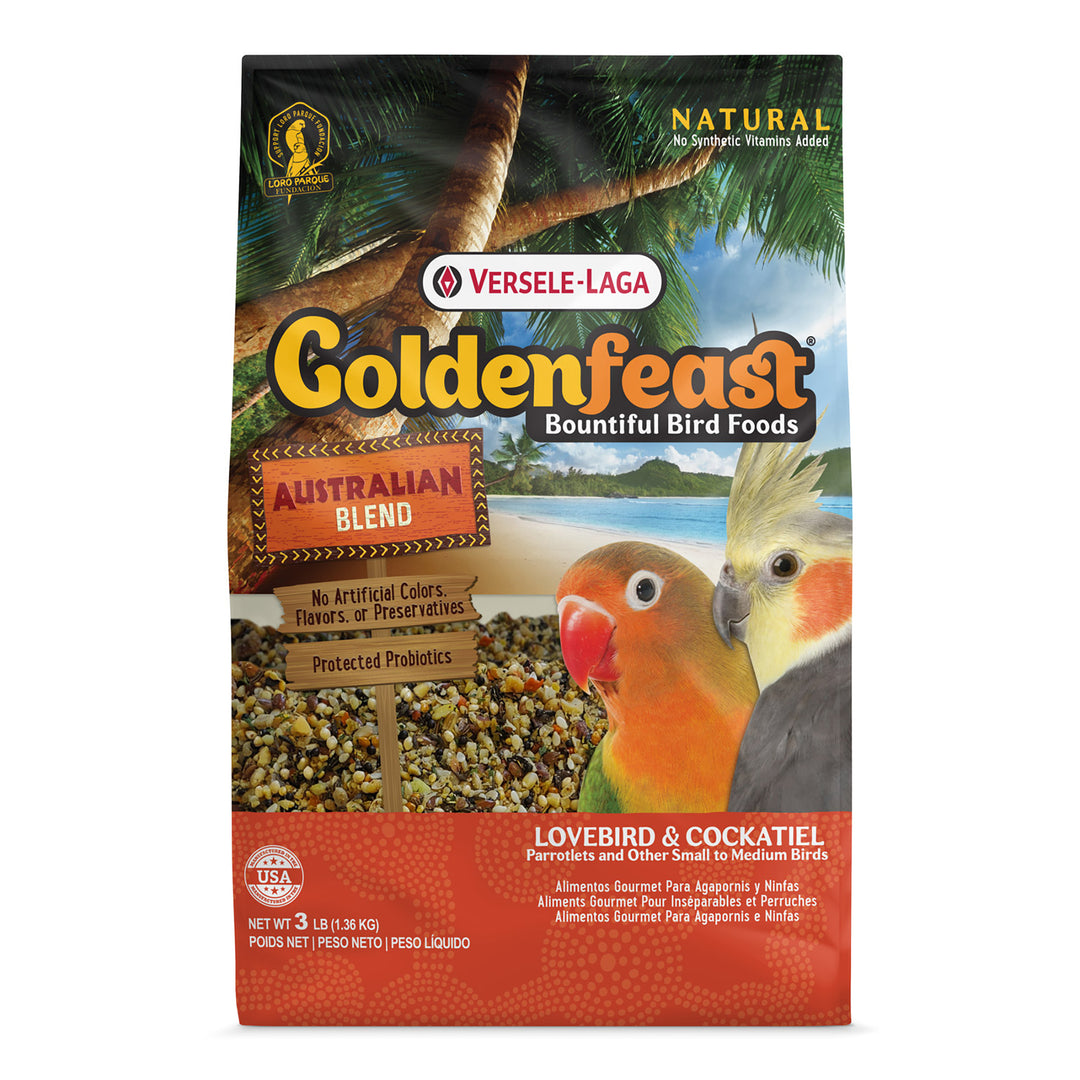 Goldenfeast Australian Blend Lovebird & Cockatiel - 3lb