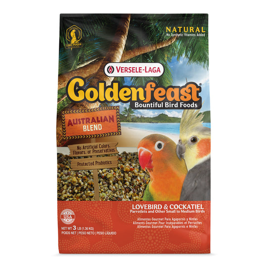 Goldenfeast Australian Blend Lovebird & Cockatiel - 3lb