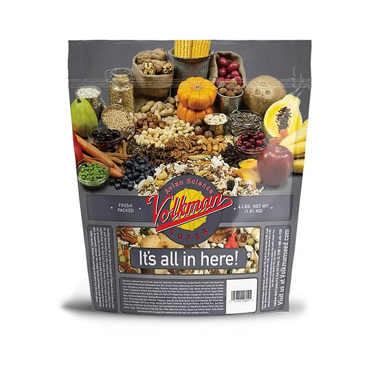 Volkman Avian Science Super African Grey & Amazon Parrot - 4lb